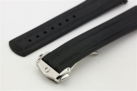 omega rubber strap|genuine omega straps.